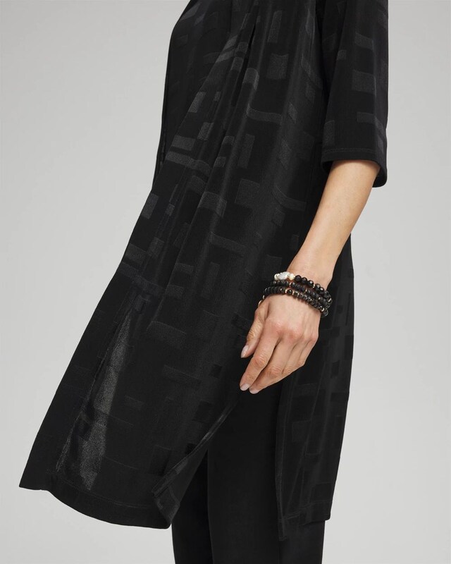 Travelers Jacquard Cardigan - image 4